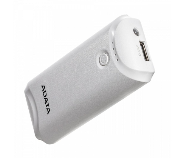 ADATA Power Bank P5000 (5000 mAh, biały) - 546275 - zdjęcie 2